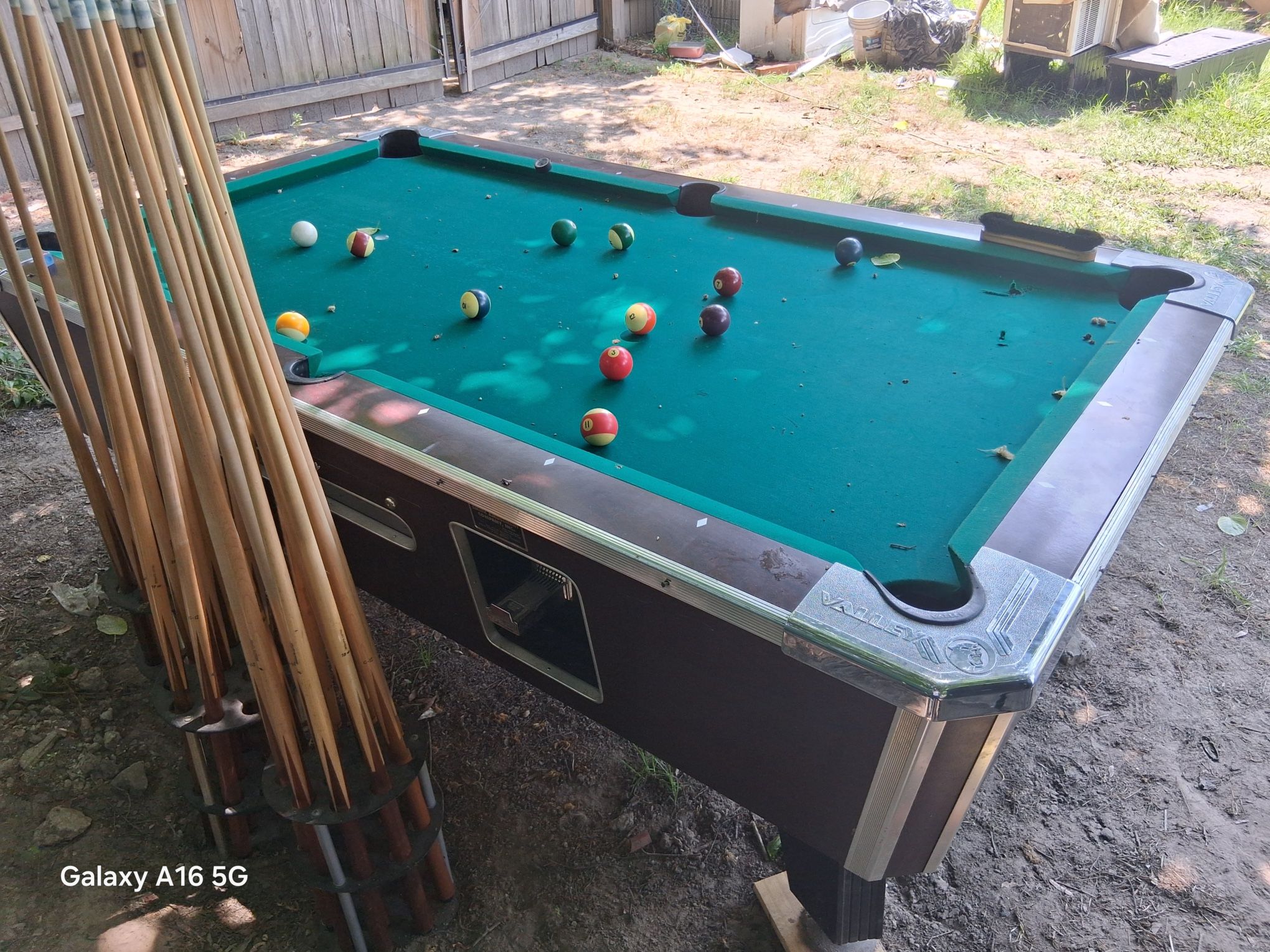 Valley Panther 8’ Coin Operated Pool Table