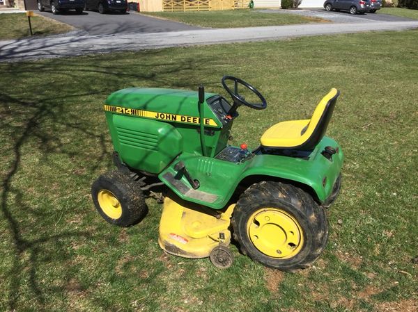 John Deere 214 >> John Deere 214 Garden Tractor For Sale In Inwood Wv Offerup John Deere 214 >> John Deere 214 Garden Tractor For Sale In Inwood Wv Offerup