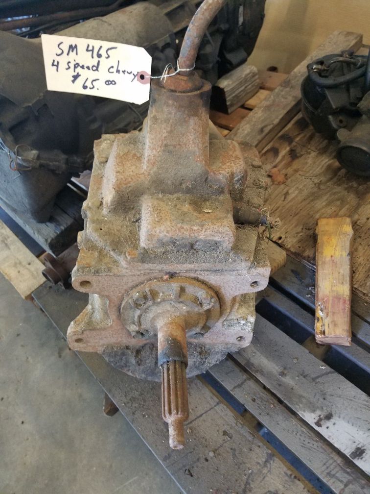 CHEVY SM465 manual 2wd trans