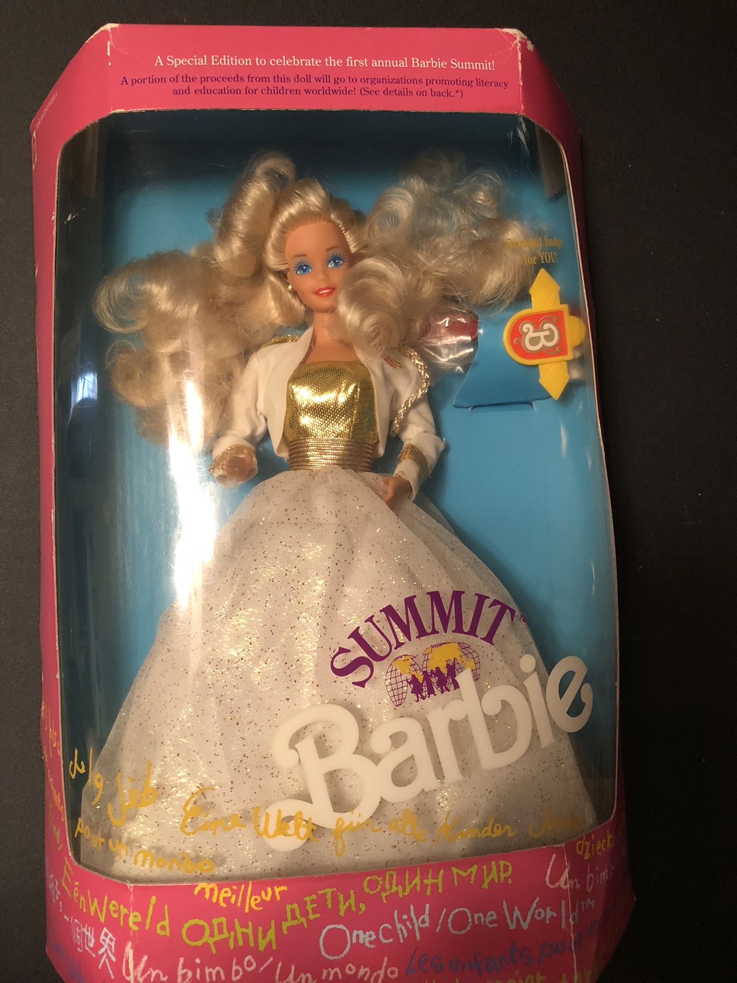 1990 Summit Barbie Special First Edition 