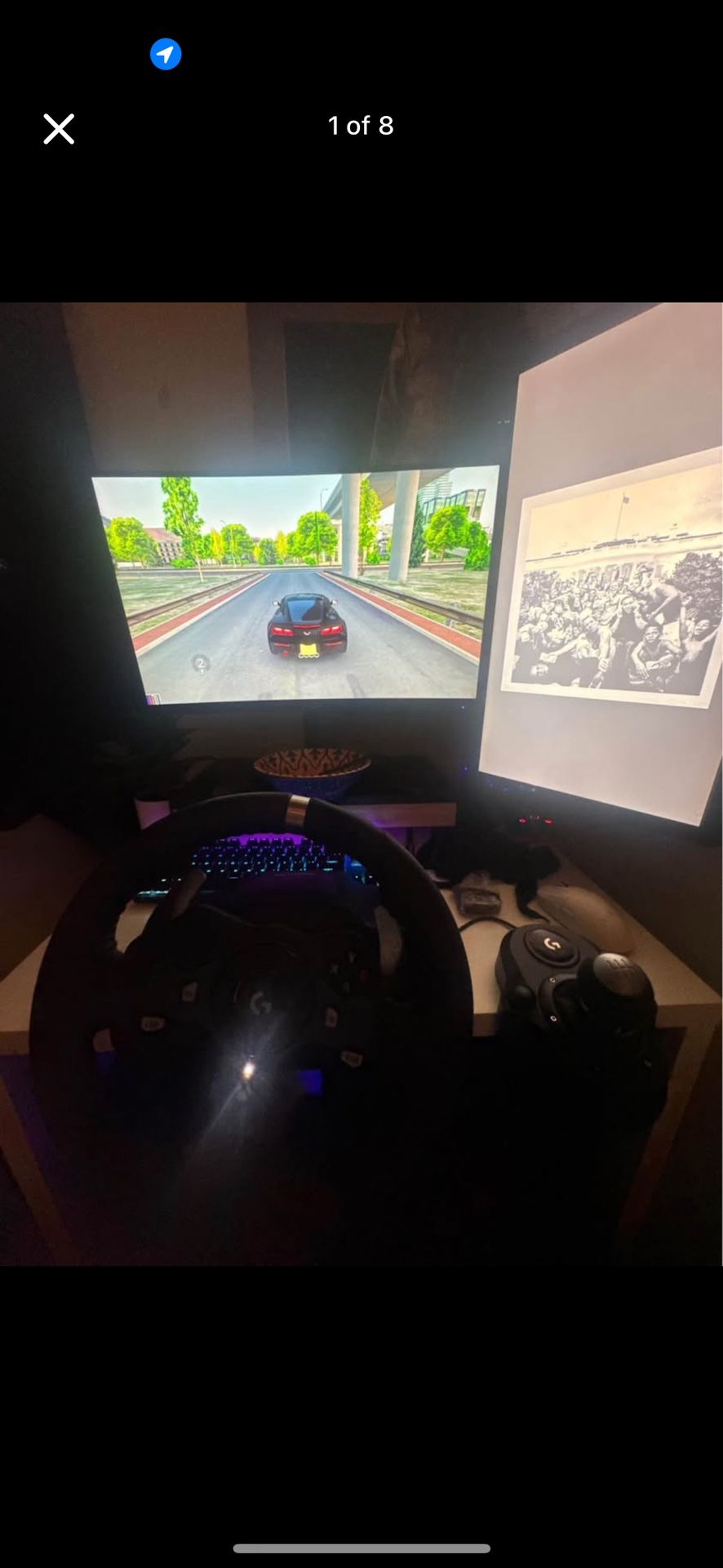 gaming setup