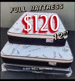 Full size pillow top mattress