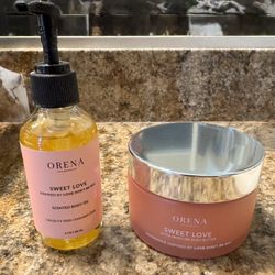 Orena - Sweet Love Body Oil And Body Butter