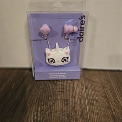 Caticorn Silicone Earbuds & Winder 