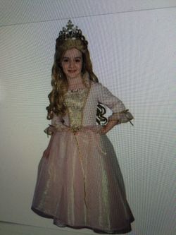 Barbie princess dress med 8-10