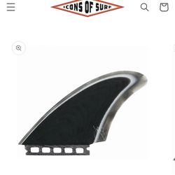 Jeff McCallum Twin Fin (Futures) keel Fins