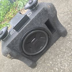 Kenwood 12 Inch Sub And 1000w Amp