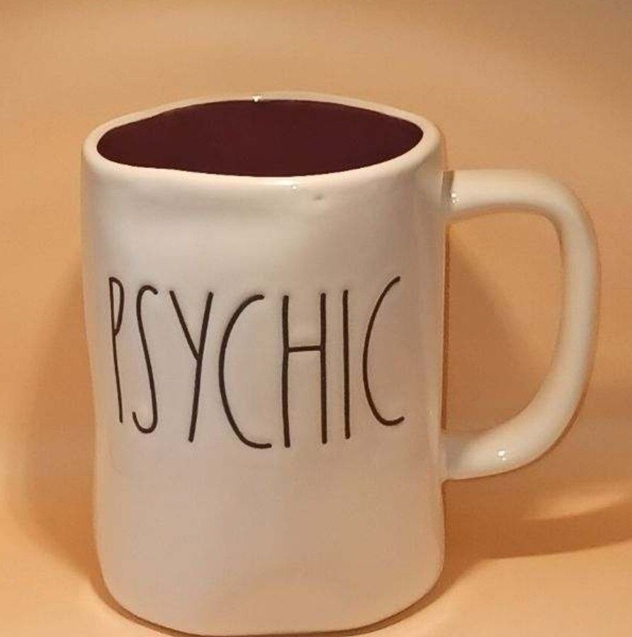Rae Dunn "PSYCHIC" Coffee Mug