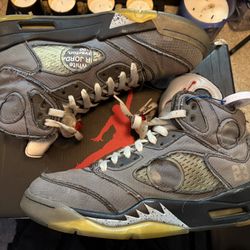 Off White Air Jordan 5 Muslin Size 9 