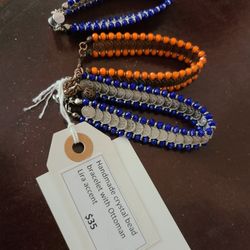 handmade crystal beads bracelets