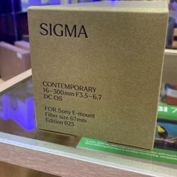 Sigma 16-300mm For Sony E 