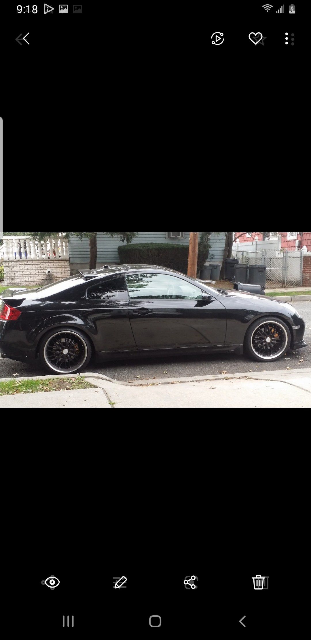 2003 infinity G35 parts only