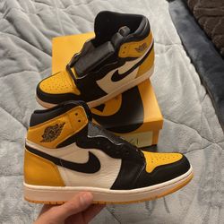 Jordan 1 High Yellow Toe 