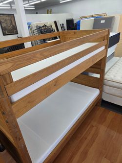 🔥BUNK BED WITH MATTRESS INCLUDED $289🔥