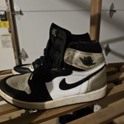 Jordan 1 NRG Gold Toe Size 9.5 Mens (100 Percent Full Authentic!!!!) 