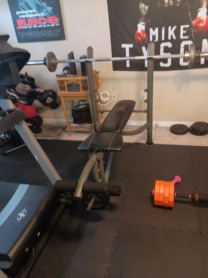 Bench With Weights