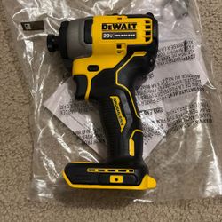 dewalt impact driver new no battery 