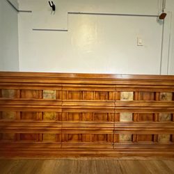 large beautiful wooden dresser