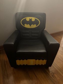 Kids Batman leather chair