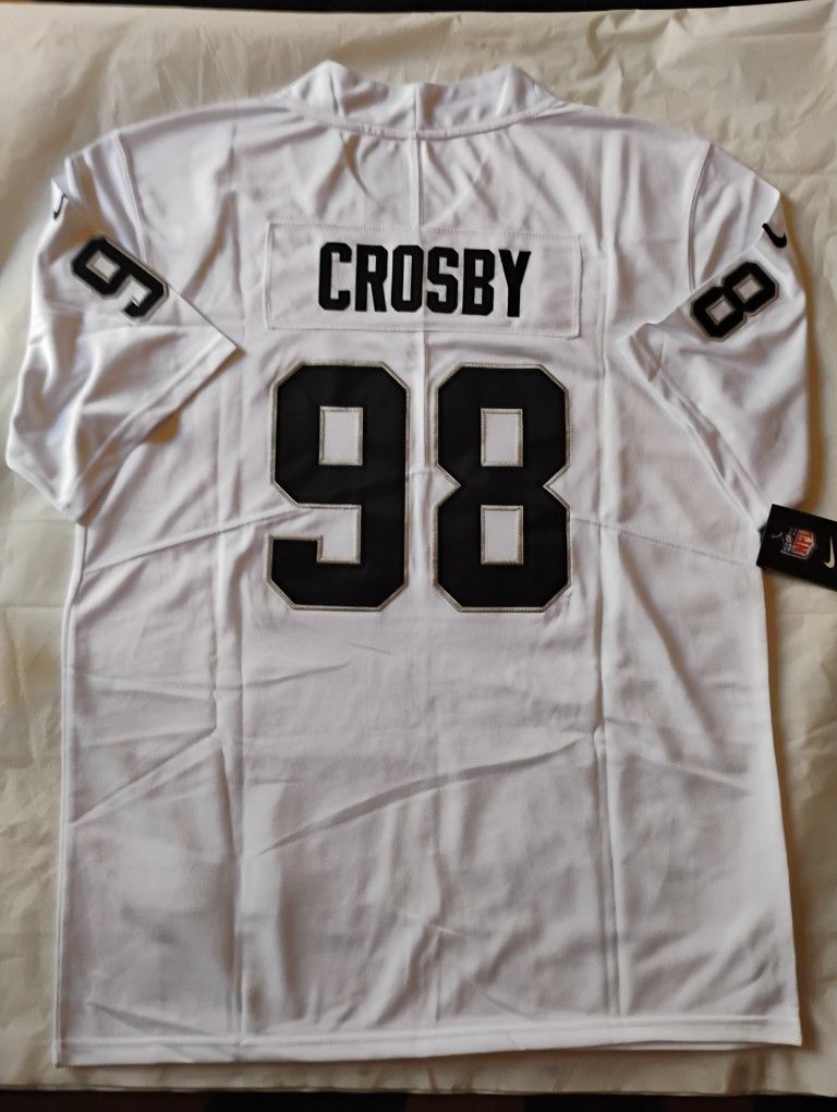 XL Max Crosby Las Vegas Raiders Jersey 