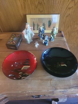 Vintage Japanese Mudmen Dishes