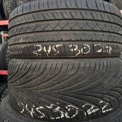 X2 Used Tires 245/30R22