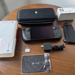 Valve Steam Deck 512GB Handheld Console w/ accessories + 512GB Micro SD Card