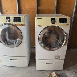 Samsung Washer And GAS Dryer