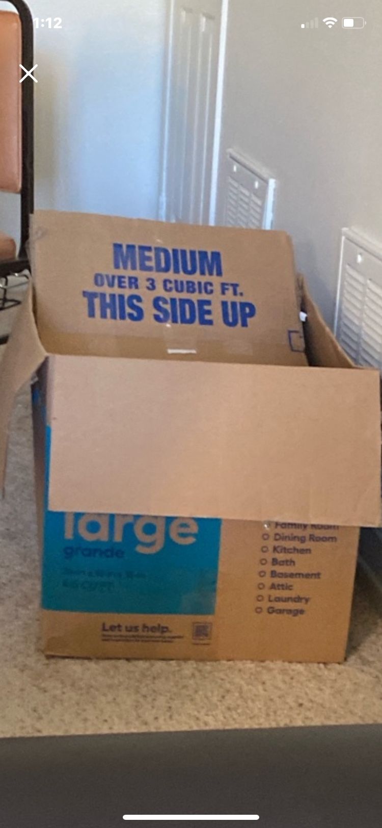 Free moving Boxes