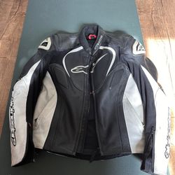 Alpinestars Jaws Airflow Leather Jacket US Size 38 (small)