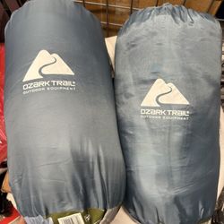 Two Sleeping Bags And Two Camping Chairs 
