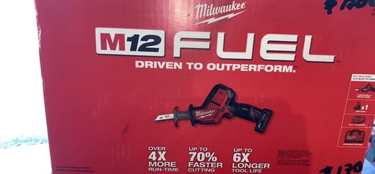 M12 FUEL 12-Volt Lithium-Ion Brushless Cordless HACKZALL Reciprocating Saw Kit