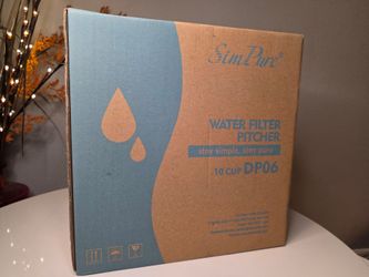 SimPure DP06 10-Cup Water Filter Pitcher