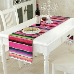 Tablecloth Mexican Style Decoration Party 