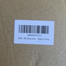 Dishwasher Drain Hose 881 — Corrugated, New