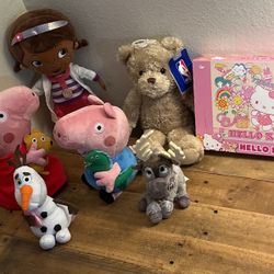 Peppa Pig and friends plushy
