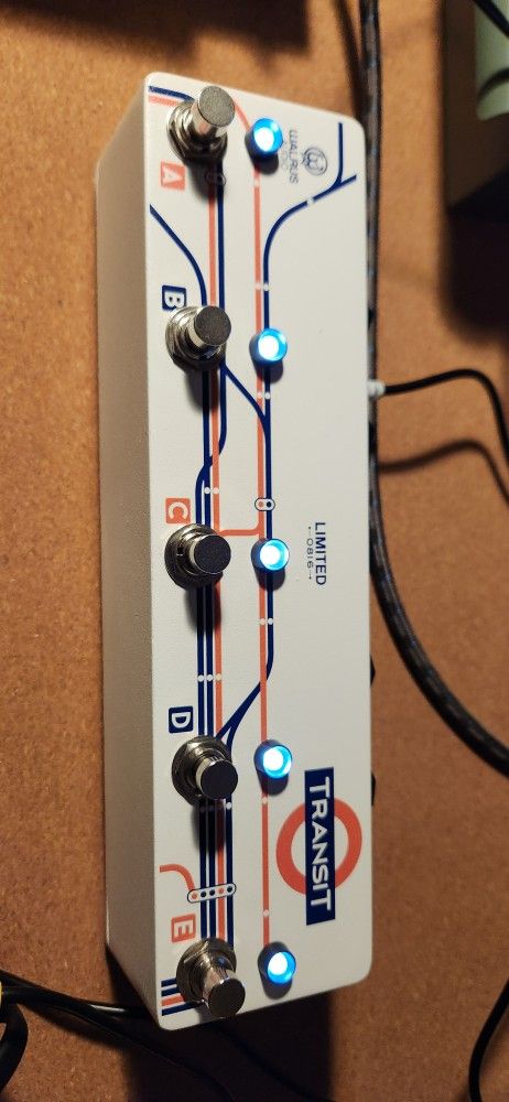 ギター WALRUS AUDIO TRANSIT 1 WALRUS AUDIO TRANSIT 1 WalrusAudio TRANSIT5 Clickless ループ