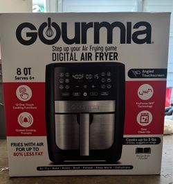 GOURMIA DIGITAL AIR FRYER 8QT