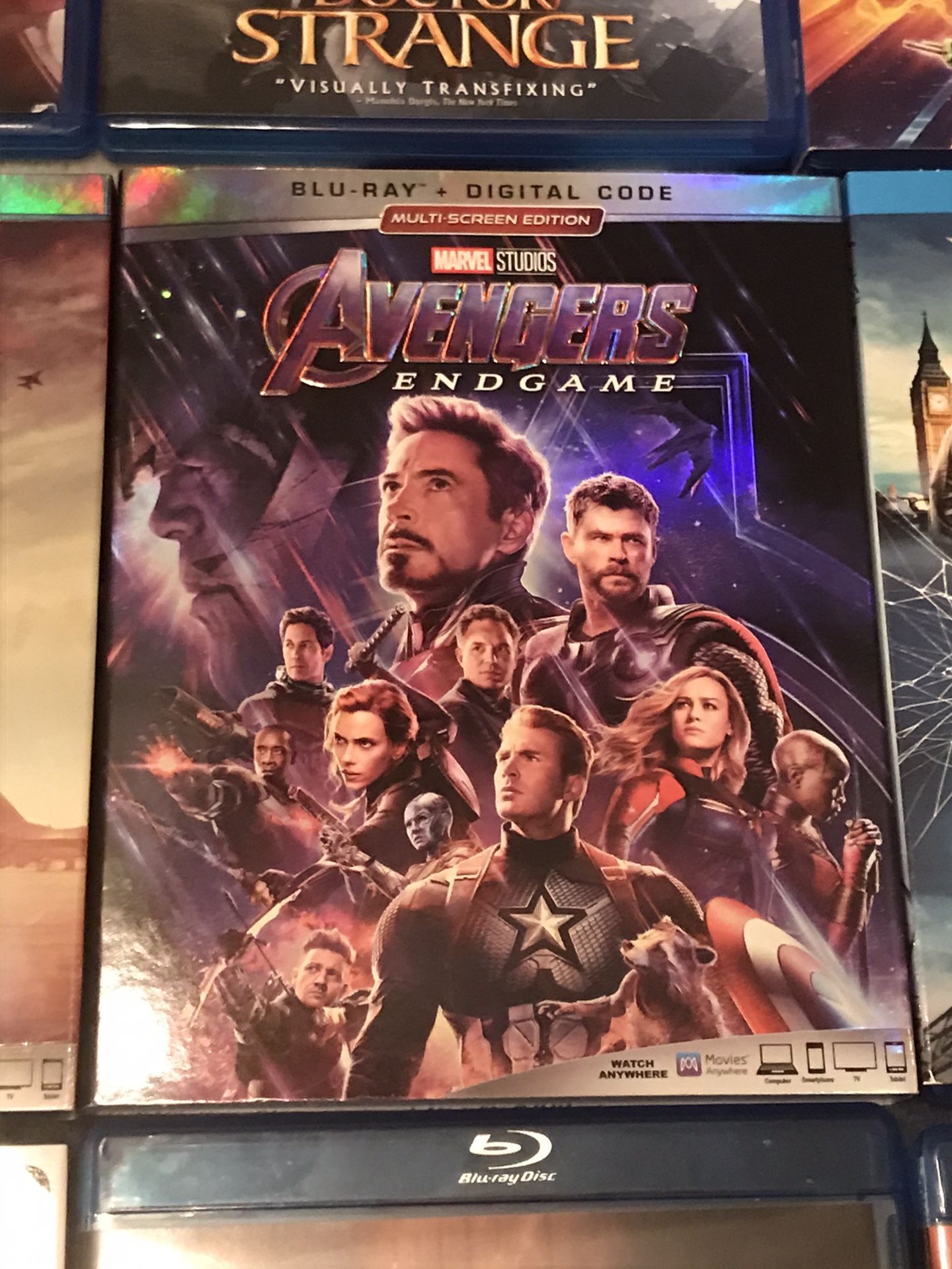 Avengers Endgame Blu-ray