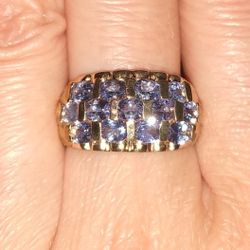 Exquisite 18k New In Box Genuine Tanzanite 💍