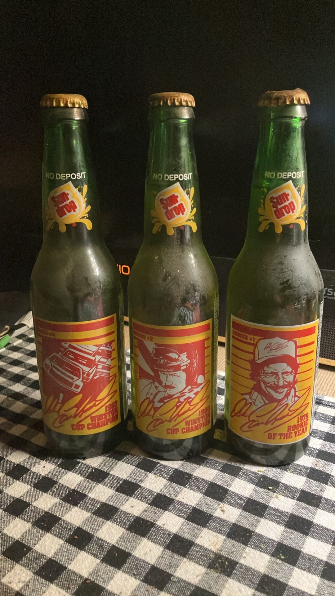 Dale Earnhardt Limited edition Bottles