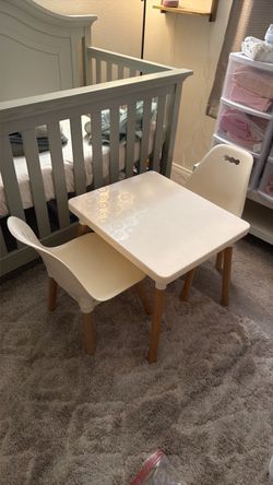 Toddler table and chairs