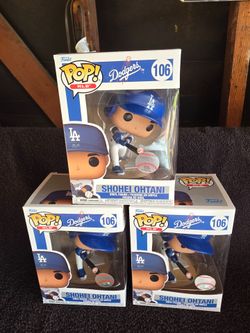 SHOHEI OHTANI POPS FUNKO DODGERS FIGURE