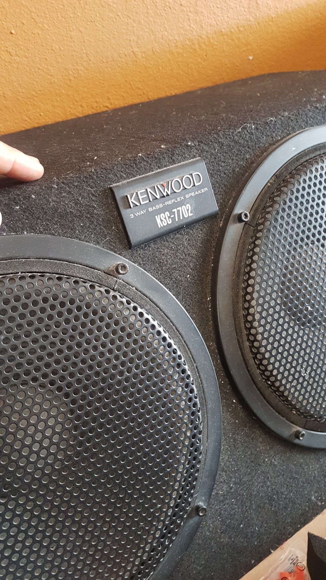 KENWOOD(ケンウッド)KSC-7702 3way スピーカー※手渡し限定 | KENWOOD