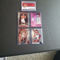 5 Card Lot Rui Hachimura Rookies 