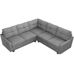 Convertible Sectional Sofa L Shaped Couch