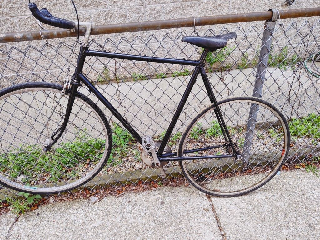Raleigh Super Lightweight Singlespeed Road Bike W Bullhorn And Freewheel