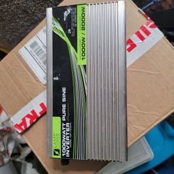 1000 Watt Pure Sine Inverter Zamp Solar ZP-1000PS