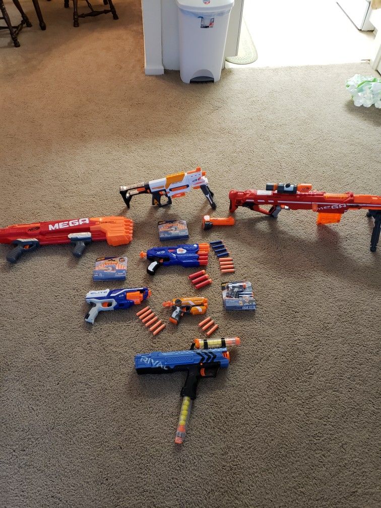 Nerf Gun Lot 