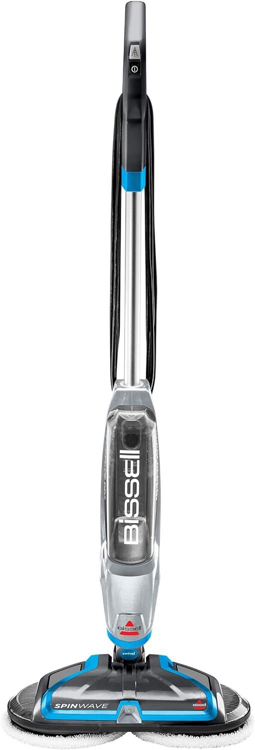 Bissell Spinwave Plus Hard Floor Cleaner and Mop, Silver - 20391